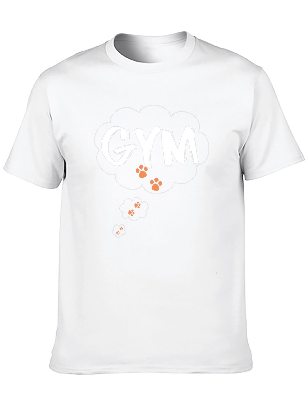 Gym Dog Paw Print T-Shirt
