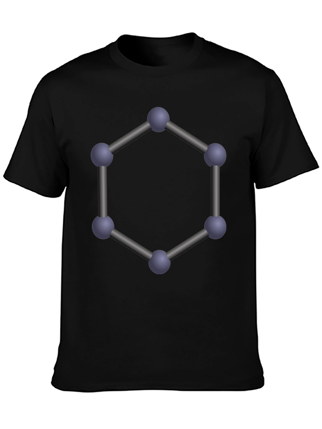 Geometric Molecule T-Shirt - Modern Science Tee