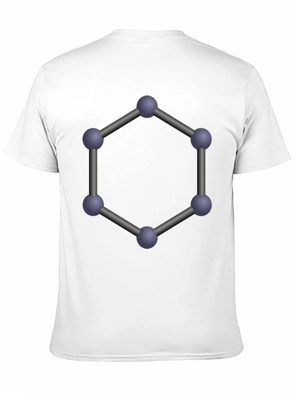 Geometric Molecule T-Shirt - Modern Science Tee