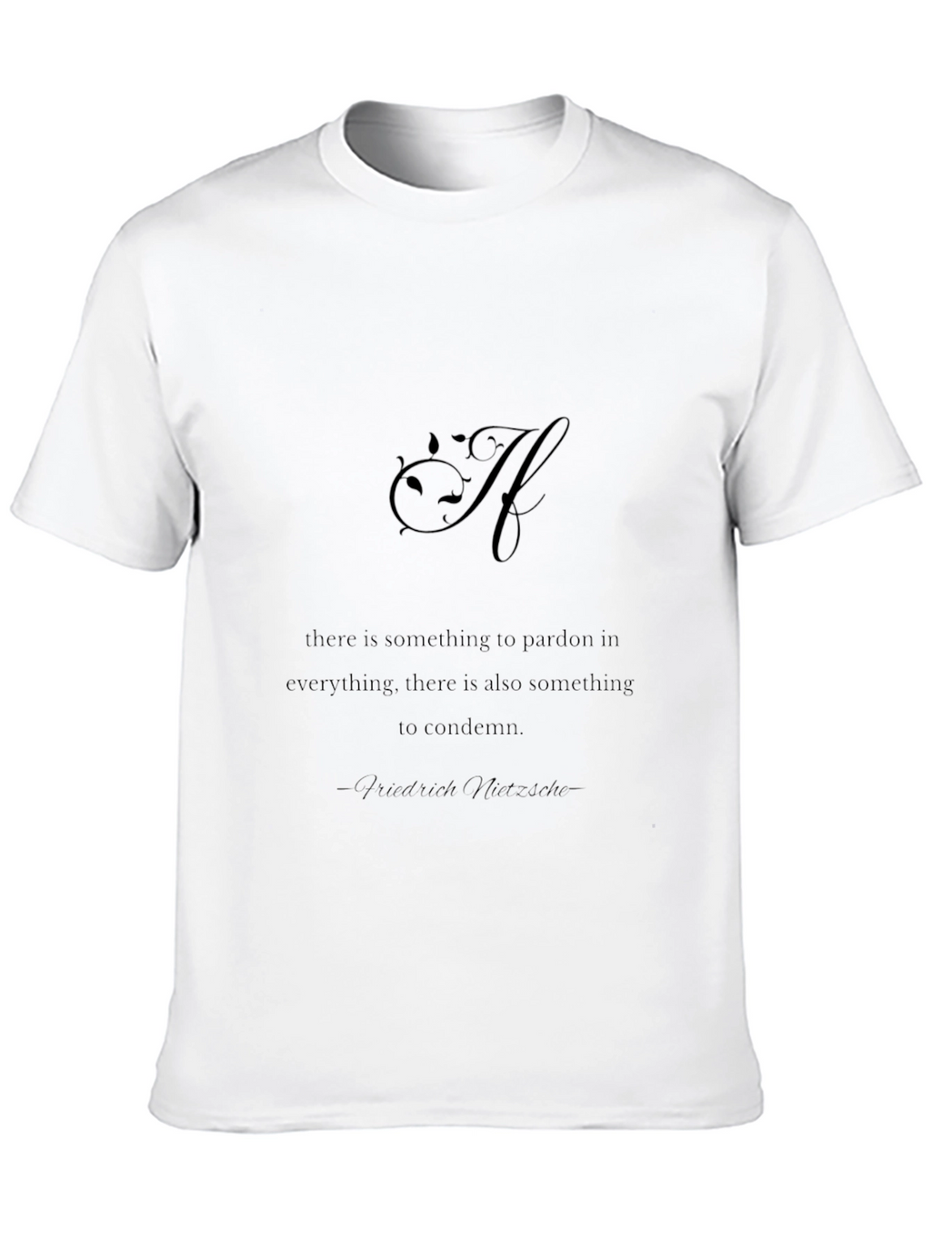 Philosophical Quote Graphic T-Shirt