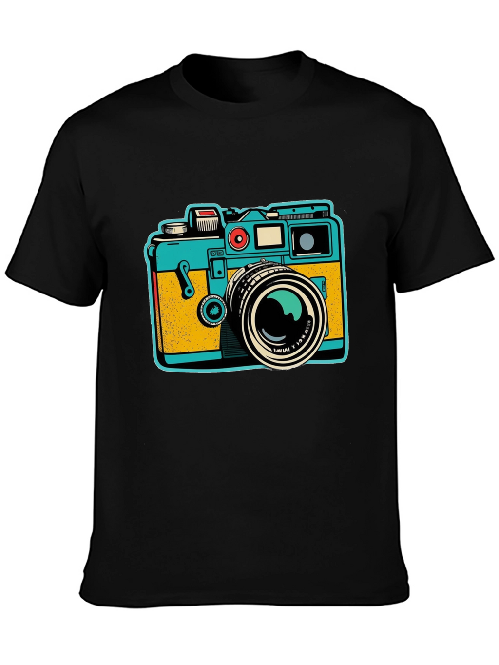 Retro Camera Graphic T-Shirt