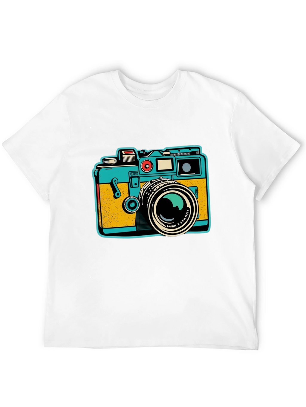 Retro Camera Graphic T-Shirt