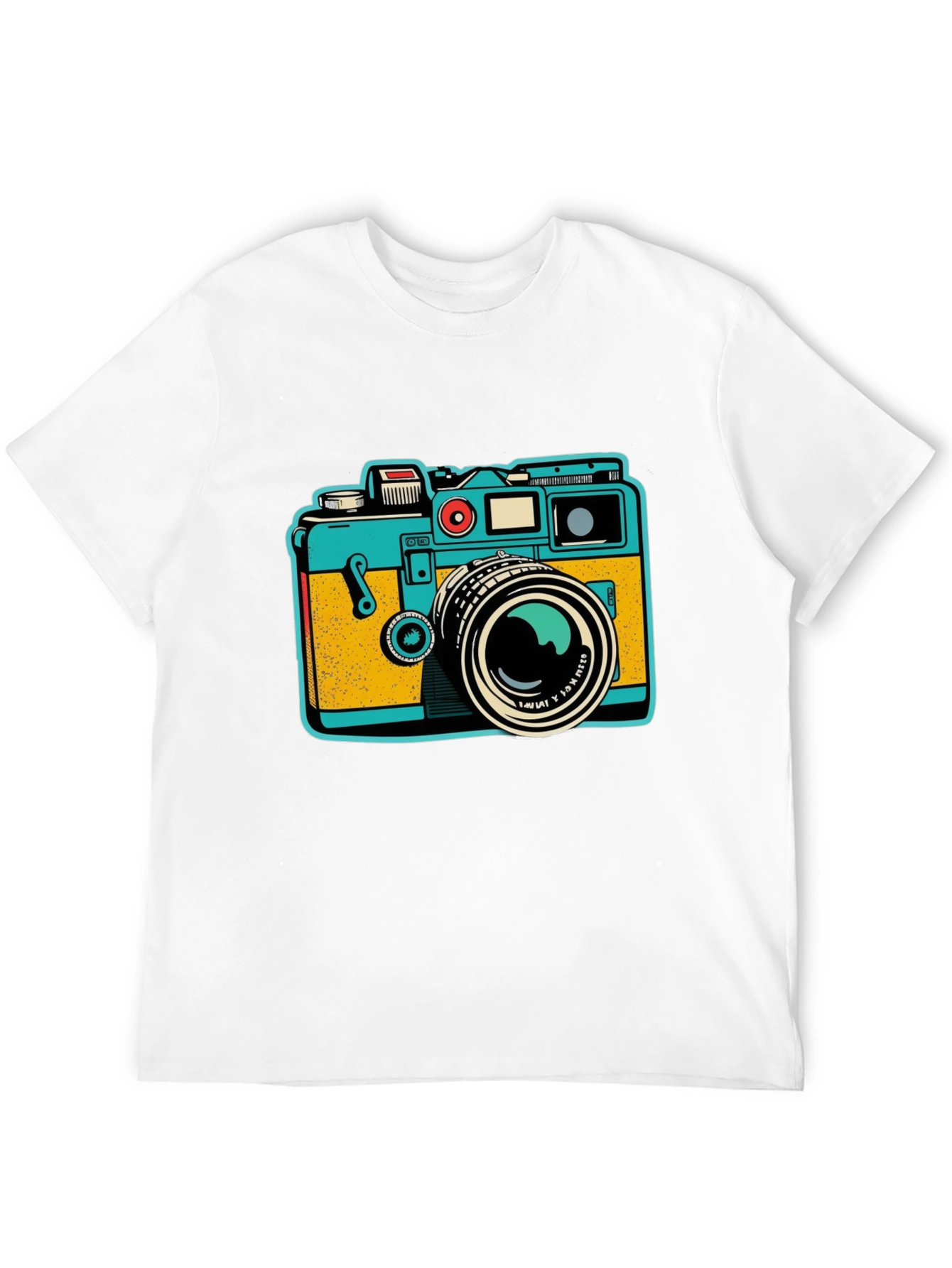 Retro Camera Graphic T-Shirt