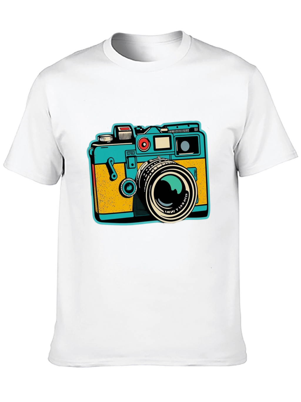 Retro Camera Graphic T-Shirt