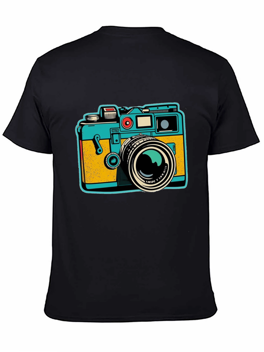 Retro Camera Graphic T-Shirt