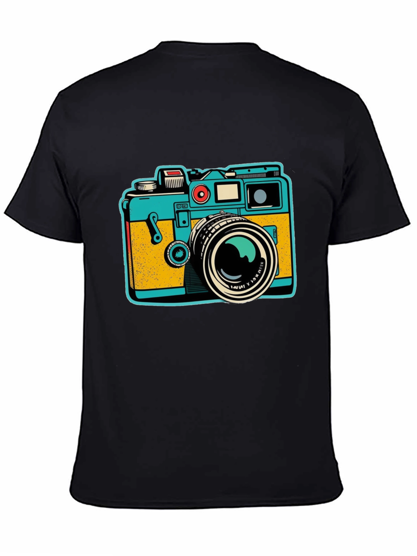 Retro Camera Graphic T-Shirt