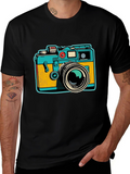 Retro Camera Graphic T-Shirt