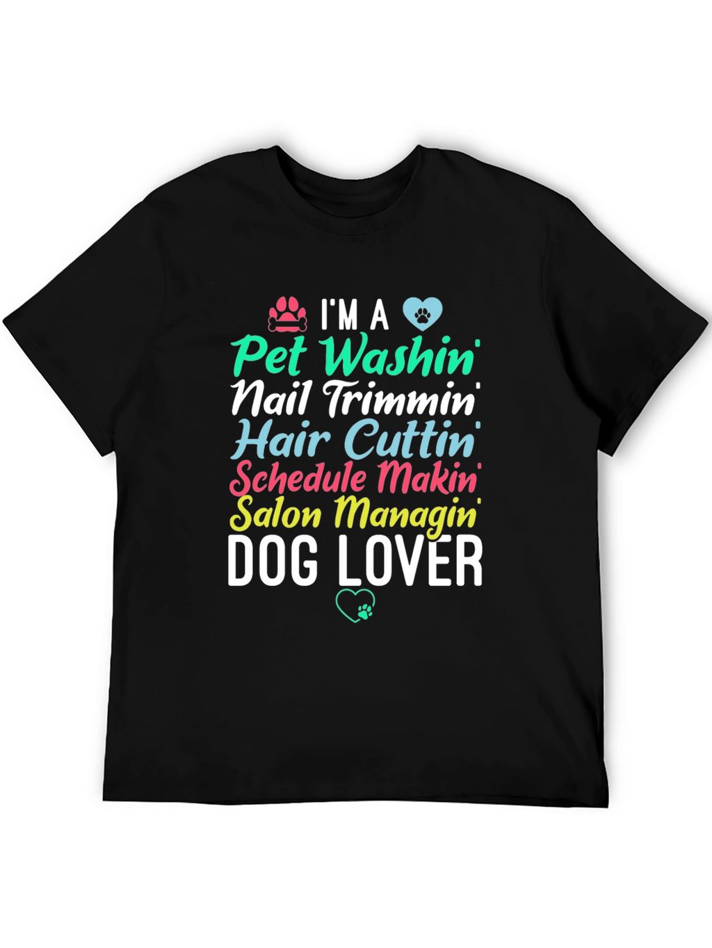 Dog Lover Pet Groomer T-Shirt