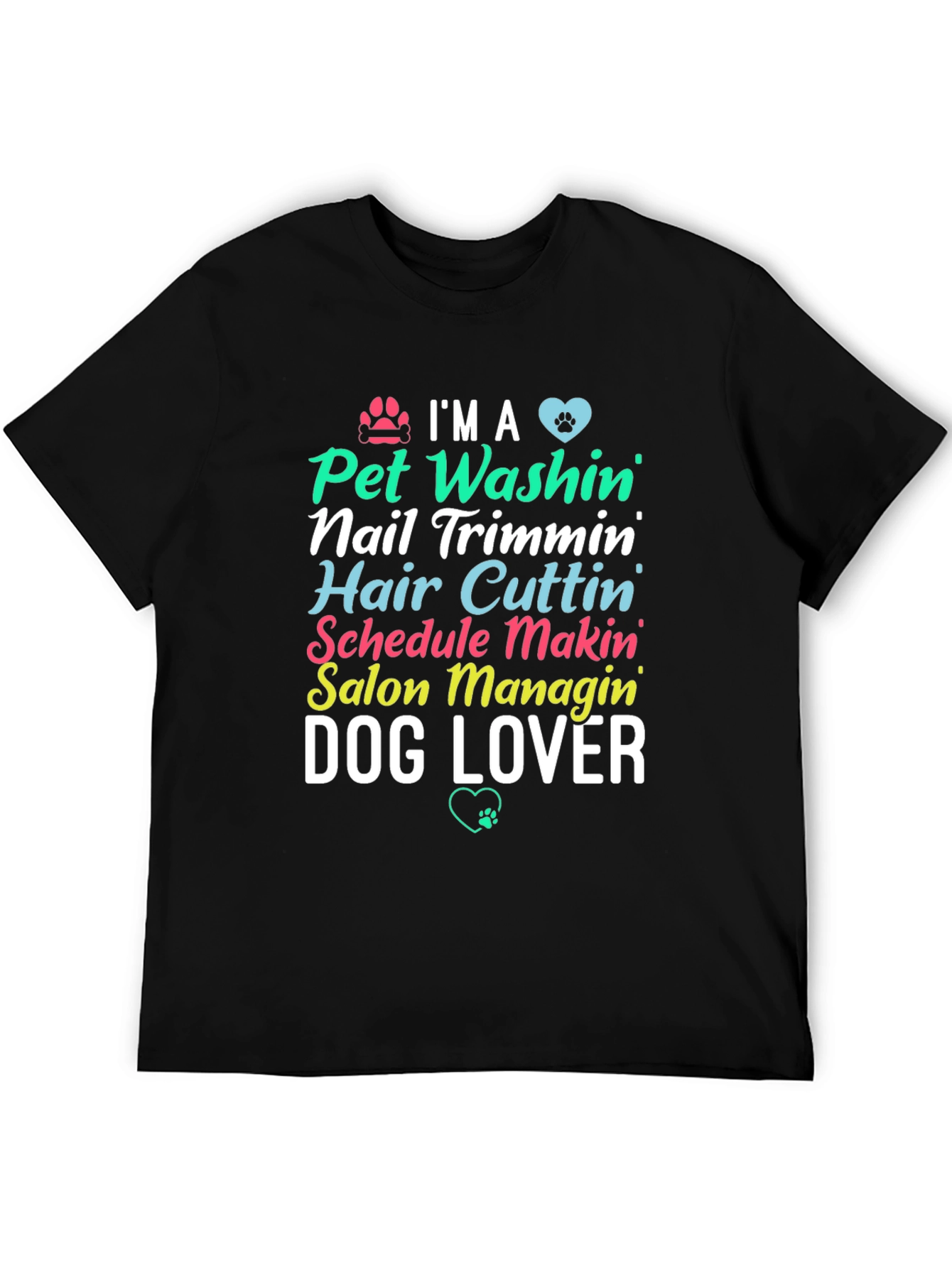 Dog Lover Pet Groomer T-Shirt