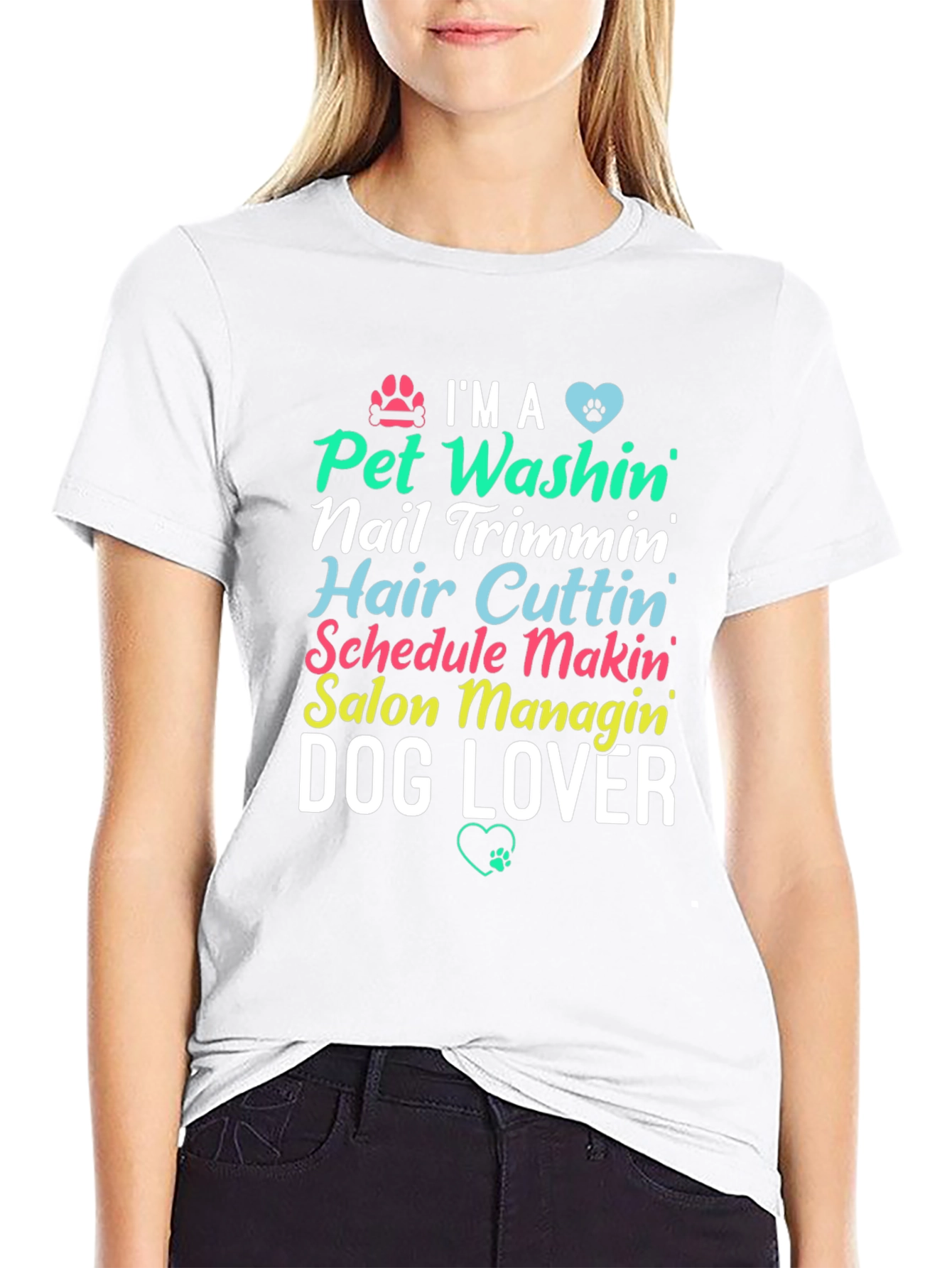 Dog Lover Pet Groomer T-Shirt