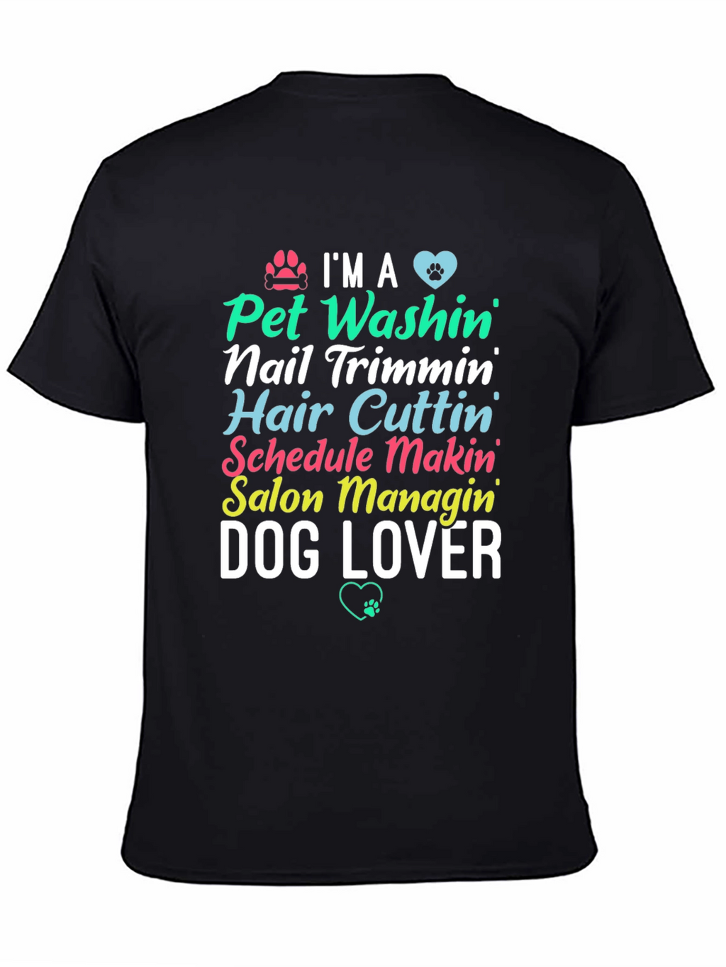 Dog Lover Pet Groomer T-Shirt