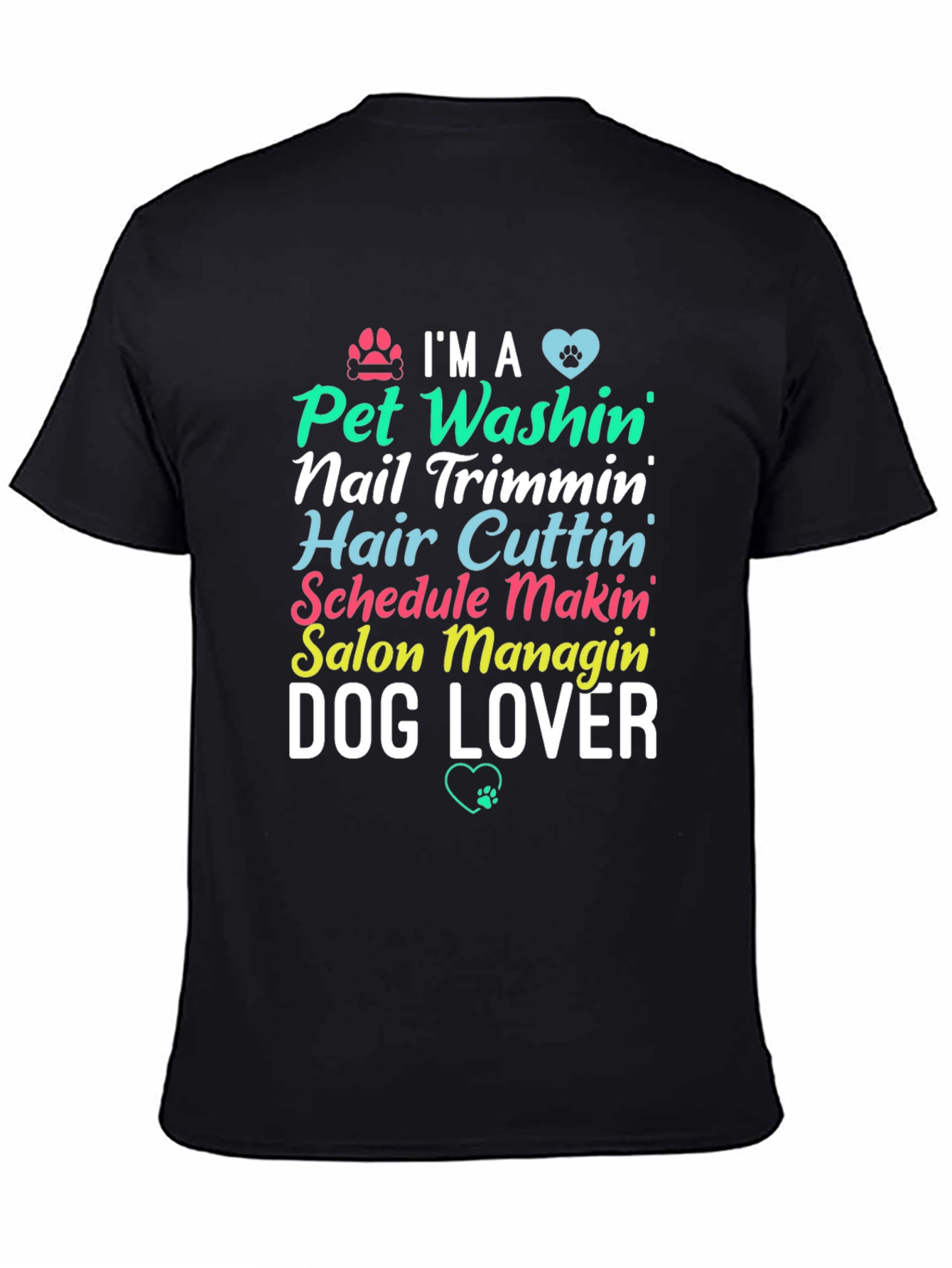 Dog Lover Pet Groomer T-Shirt