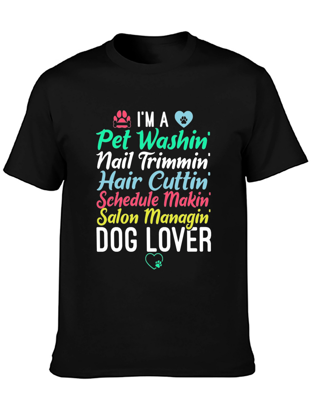 Dog Lover Pet Groomer T-Shirt
