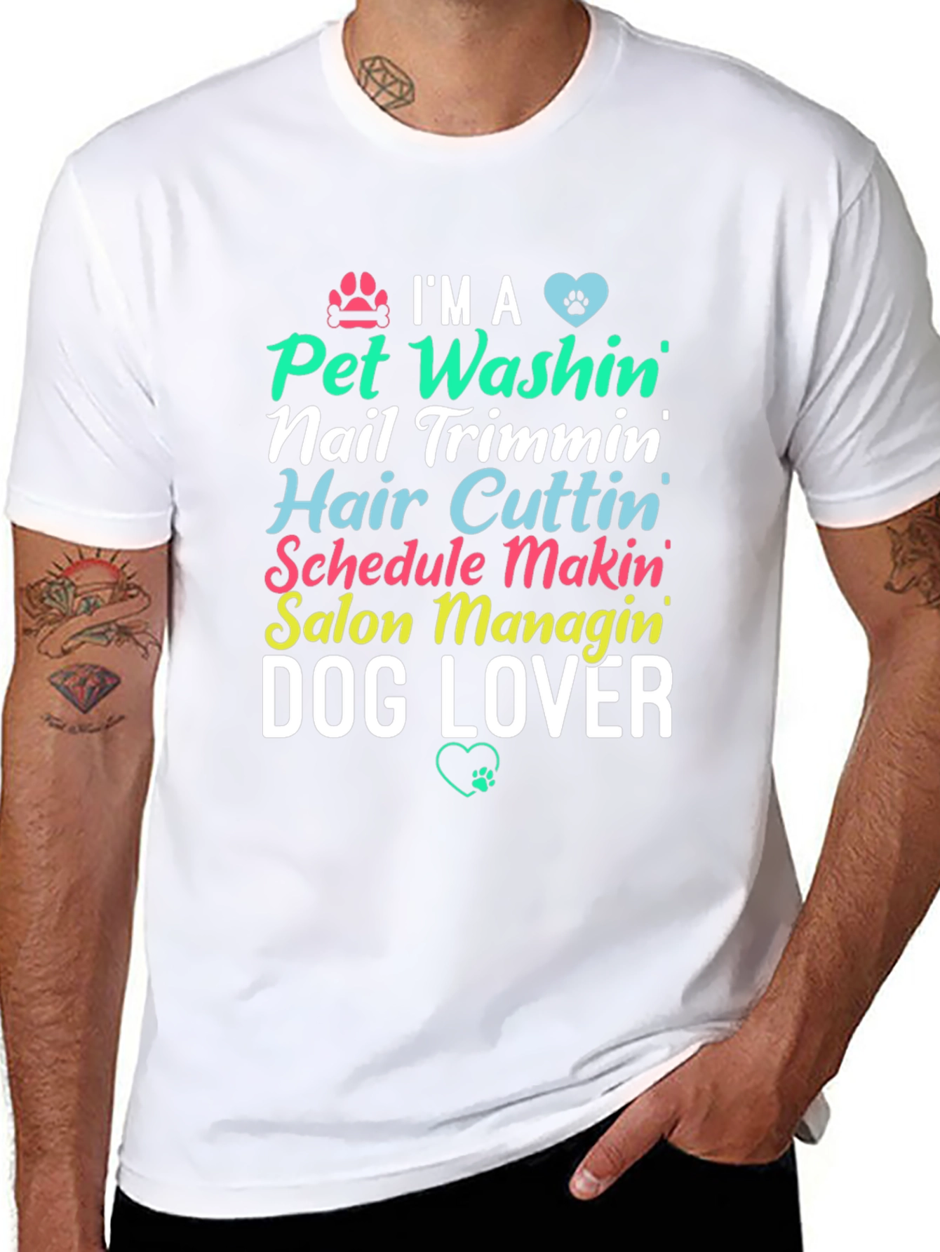 Dog Lover Pet Groomer T-Shirt