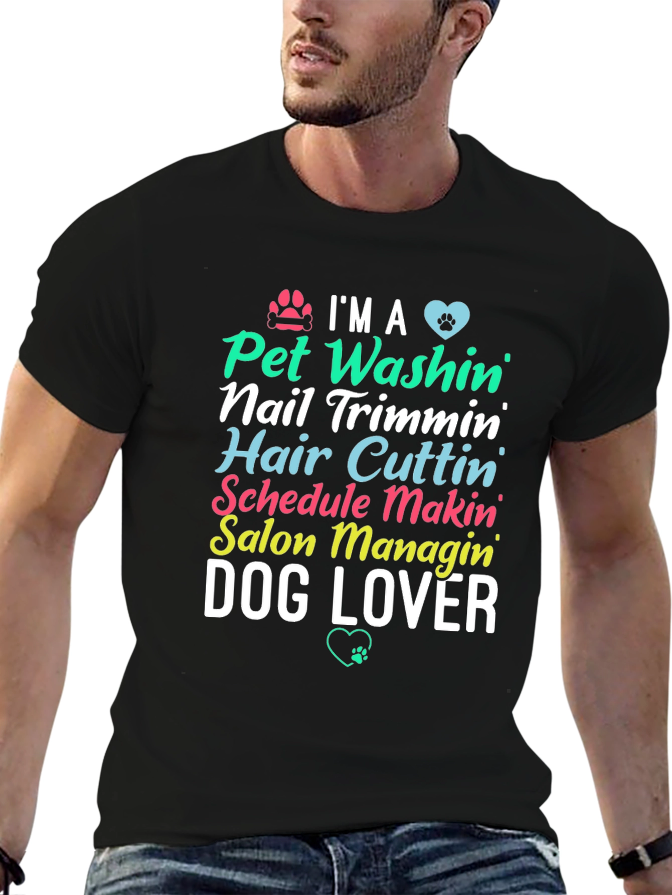 Dog Lover Pet Groomer T-Shirt