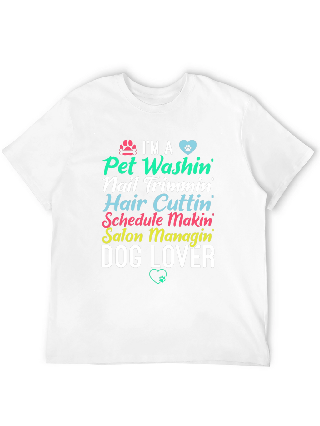 Dog Lover Pet Groomer T-Shirt