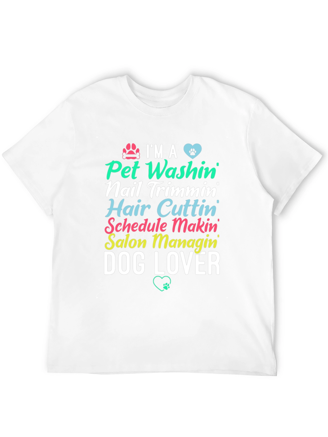 Dog Lover Pet Groomer T-Shirt