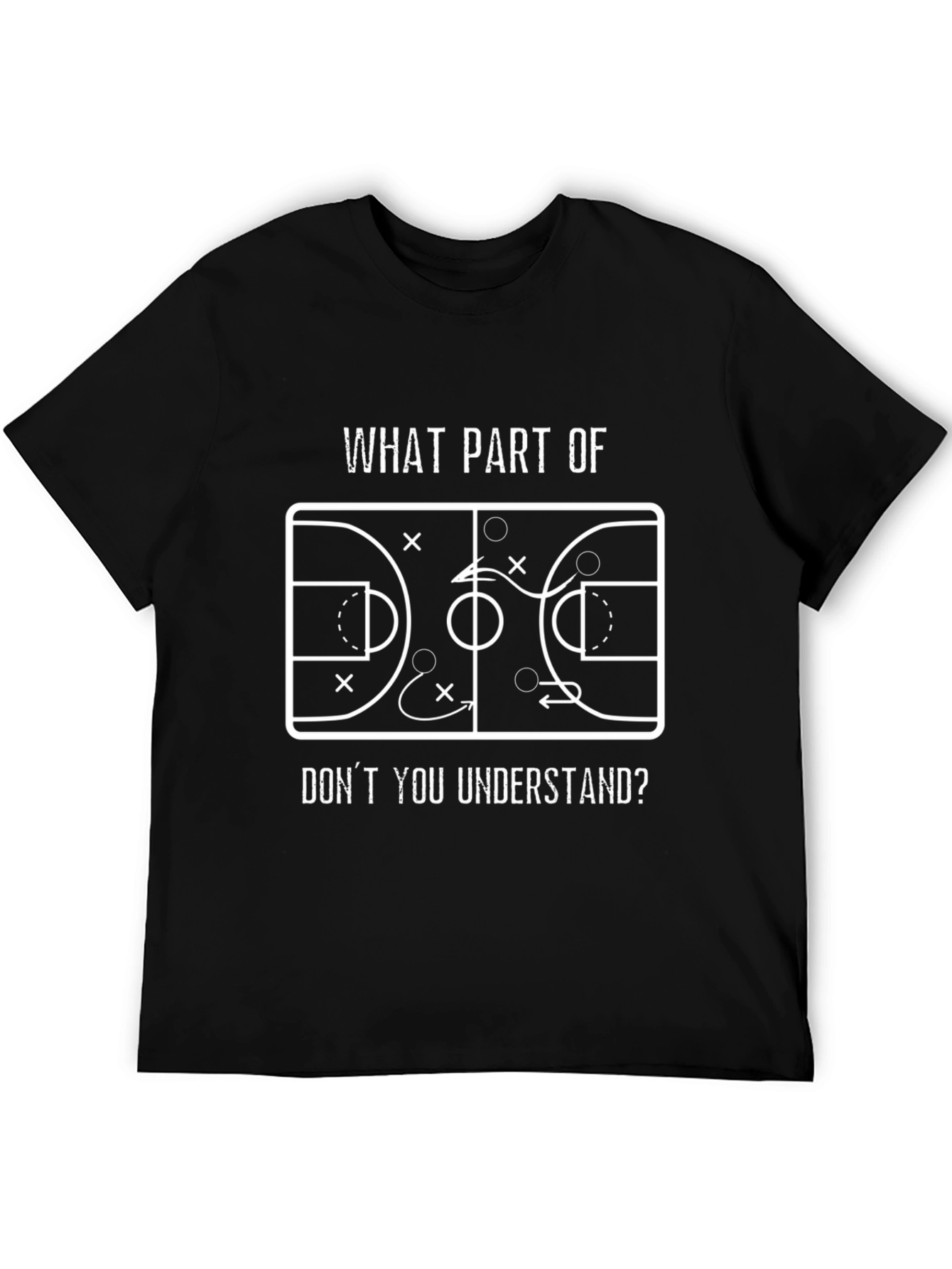 Basketball Play T-Shirt - What Part Dont You Understand?