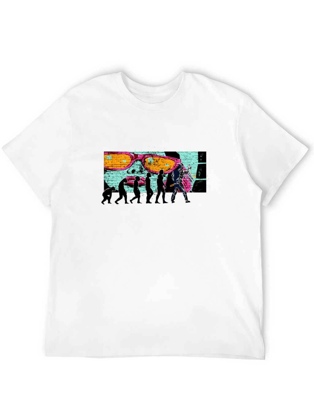 Evolution of Skateboarding Graphic Tee