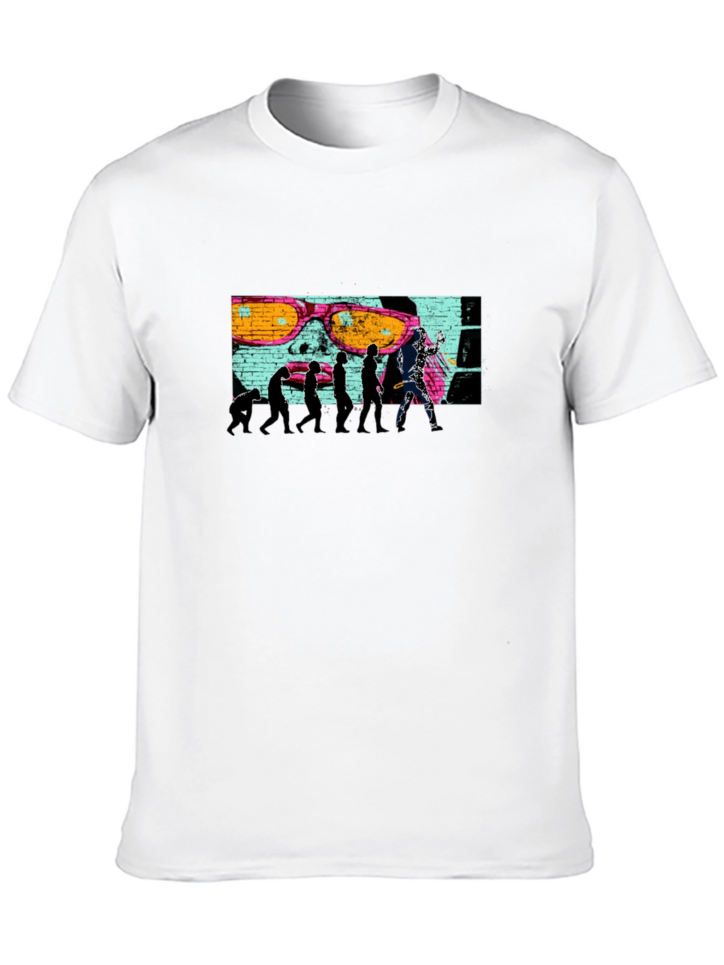 Evolution of Skateboarding Graphic Tee