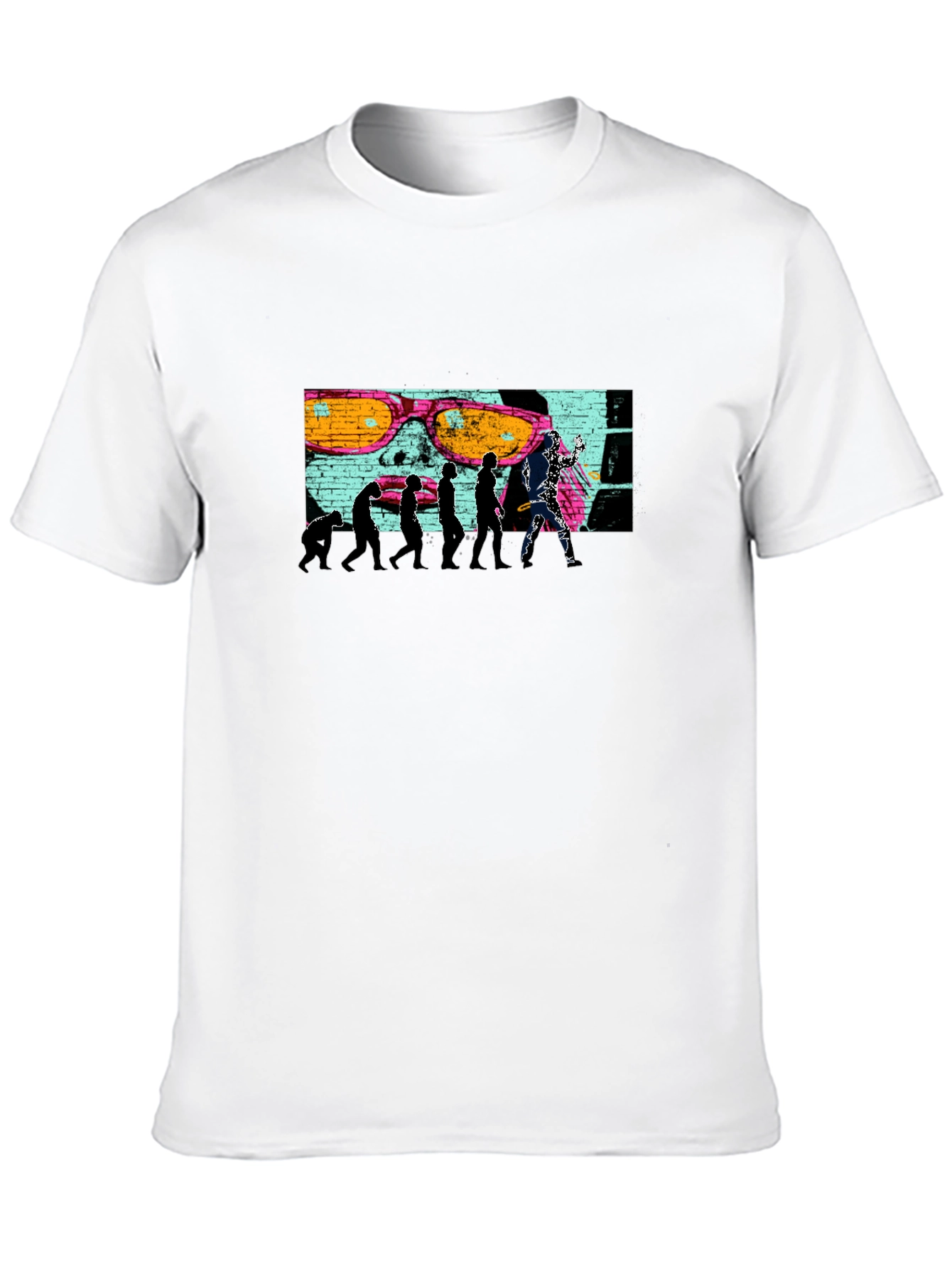 Evolution of Skateboarding Graphic Tee