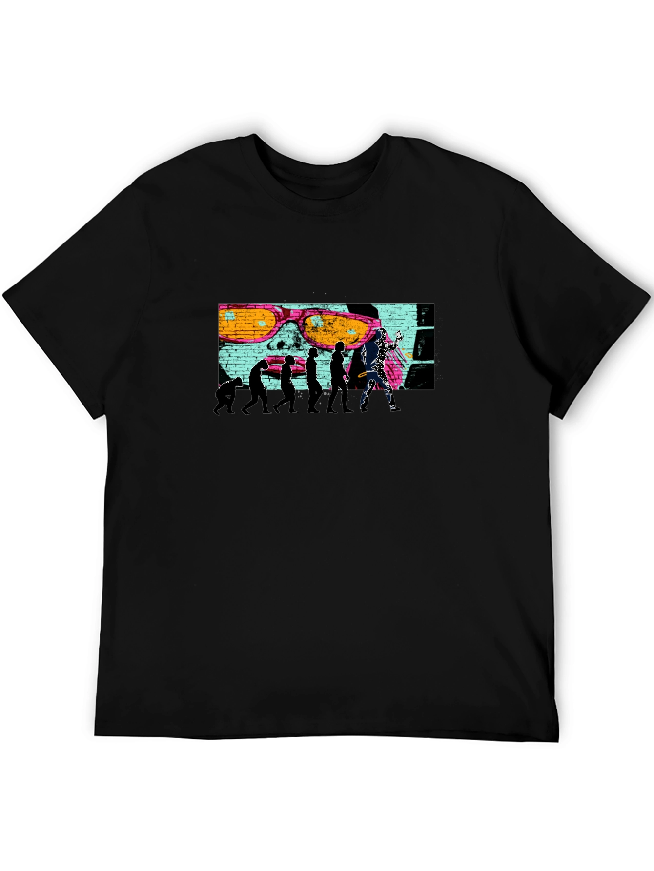 Evolution of Skateboarding Graphic Tee
