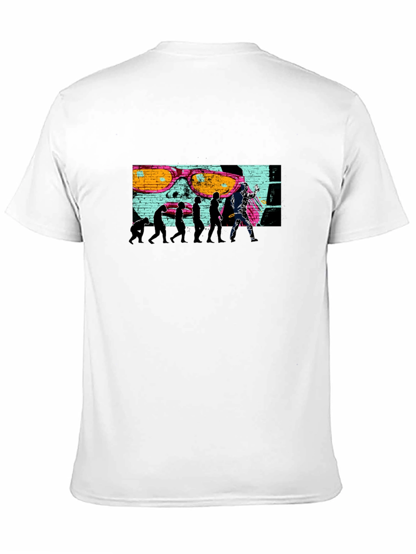 Evolution of Skateboarding Graphic Tee