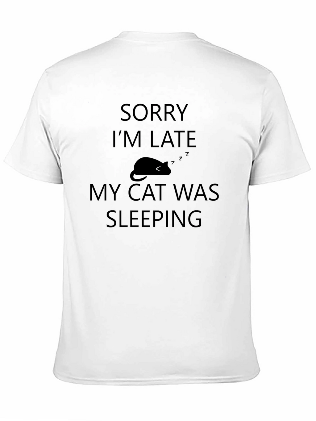 Funny Sorry Im Late Cat Nap T-Shirt