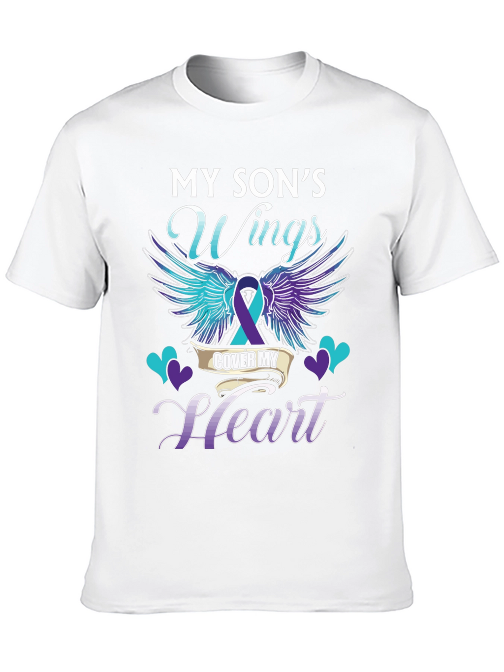 My Sons Wings T-Shirt Suicide Awareness Support