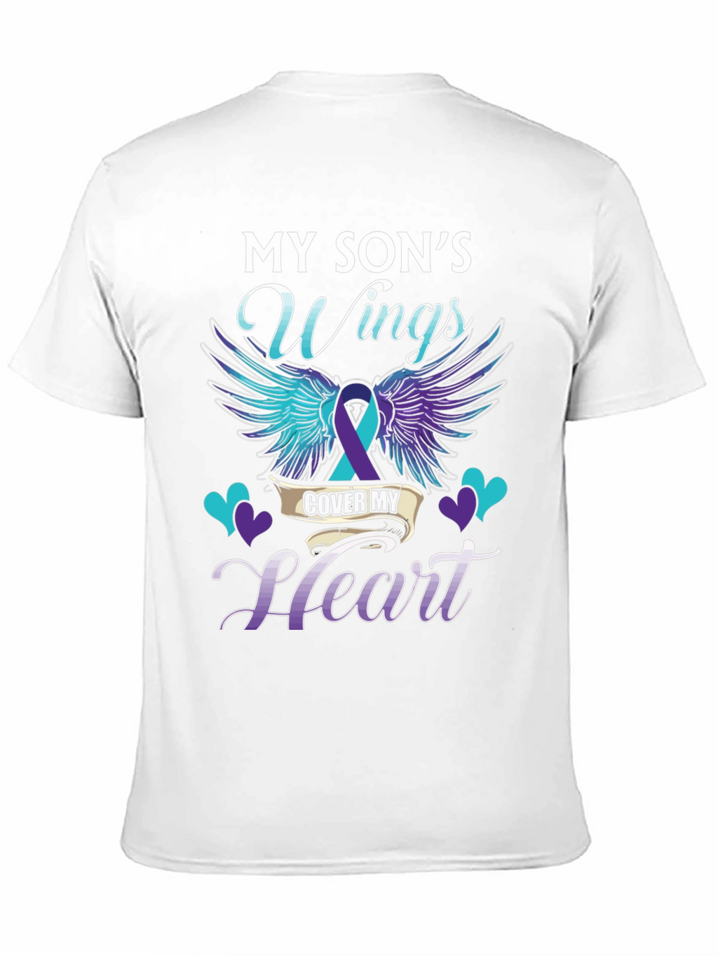 My Sons Wings T-Shirt Suicide Awareness Support