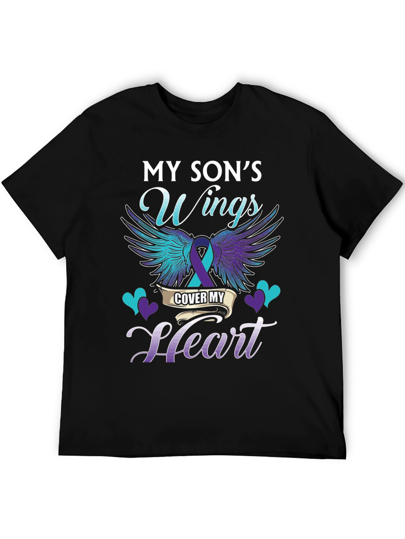 My Sons Wings T-Shirt Suicide Awareness Support