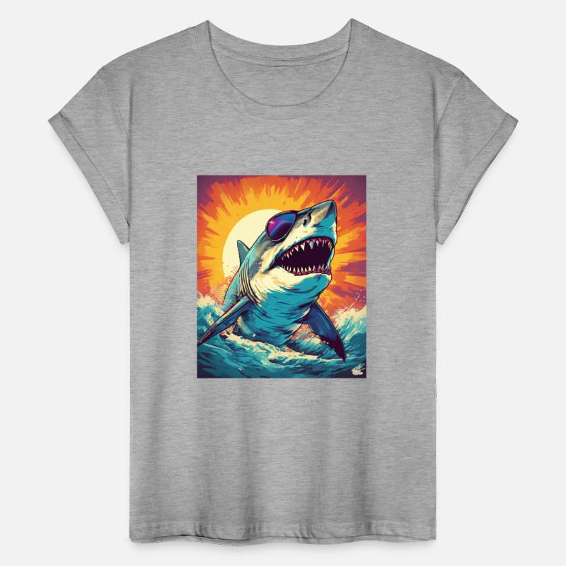 Giant Shark Wearing Sunglasses
