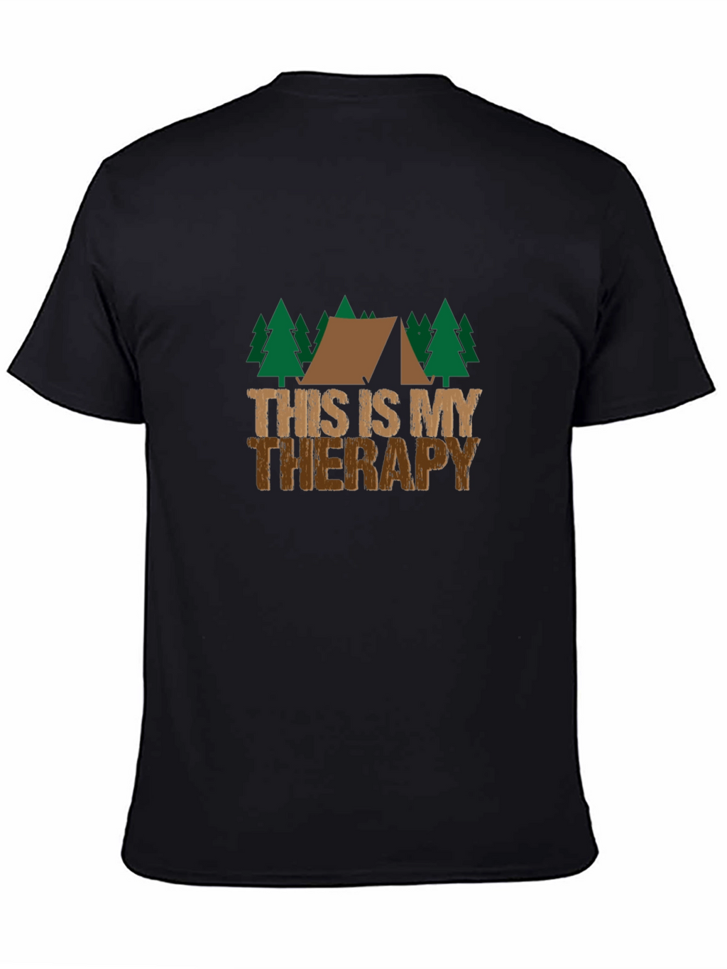Camping Therapy T-Shirt - Outdoor Adventure Tee