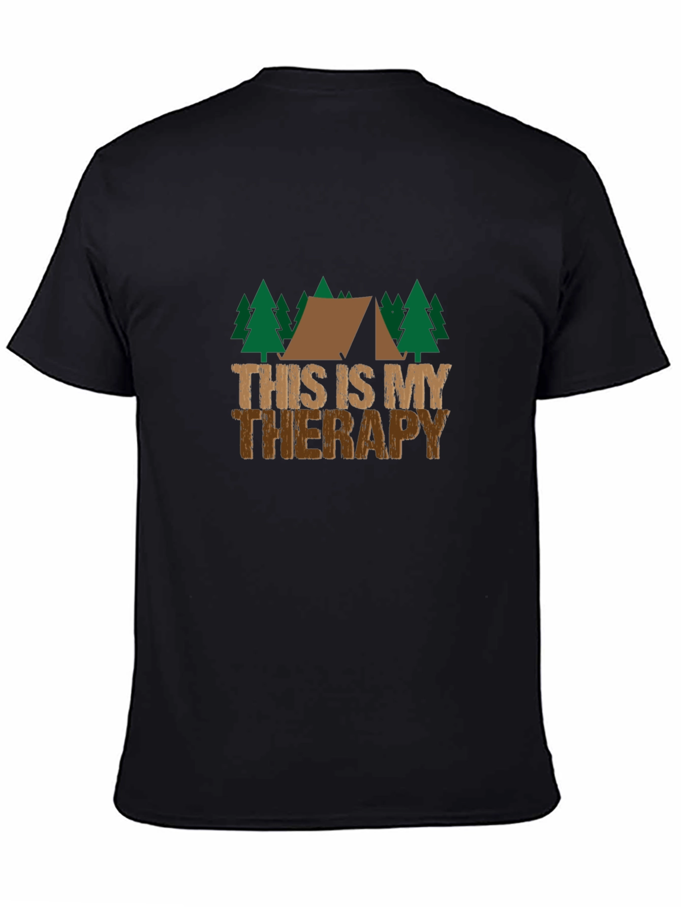 Camping Therapy T-Shirt - Outdoor Adventure Tee