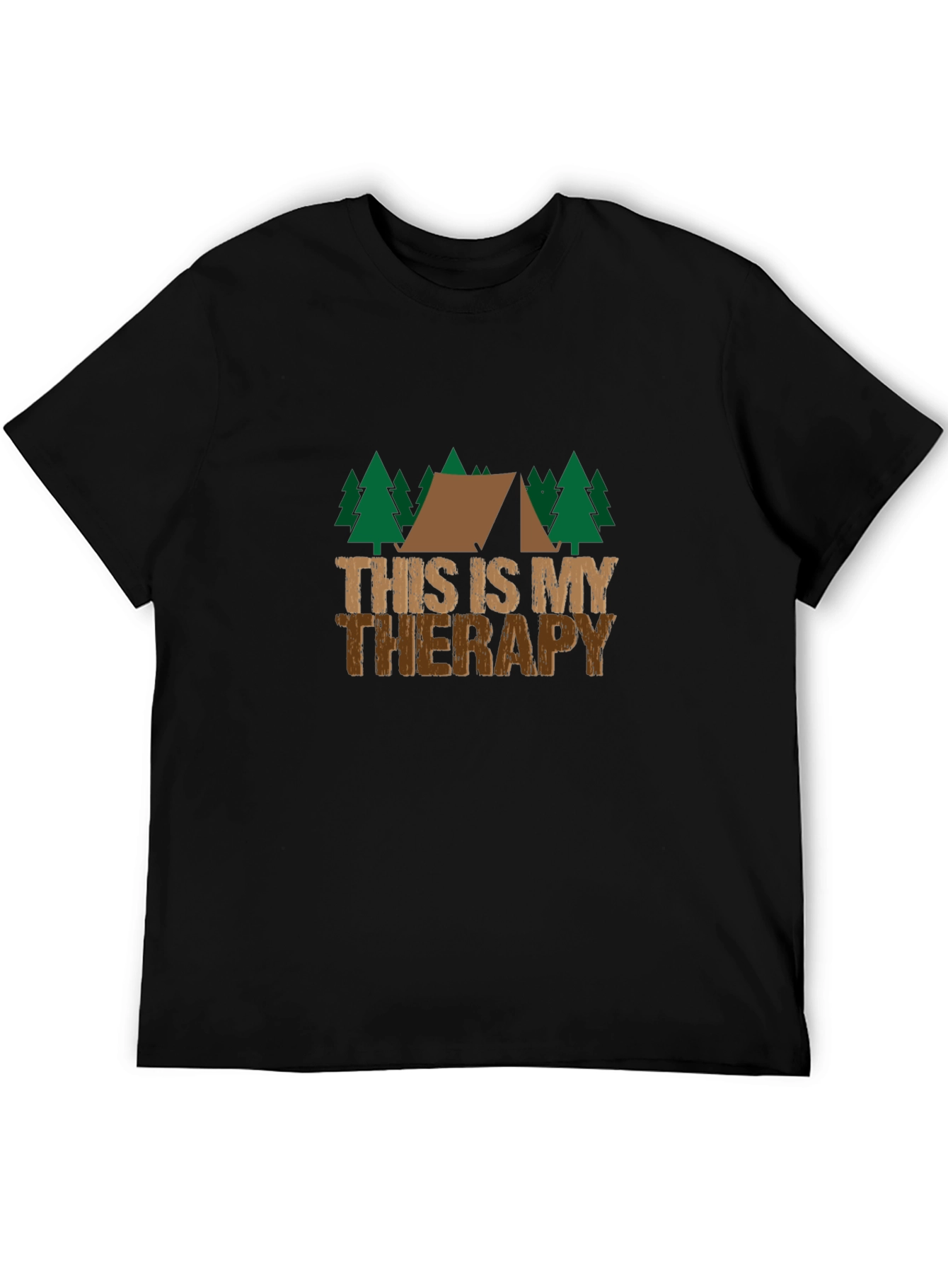 Camping Therapy T-Shirt - Outdoor Adventure Tee
