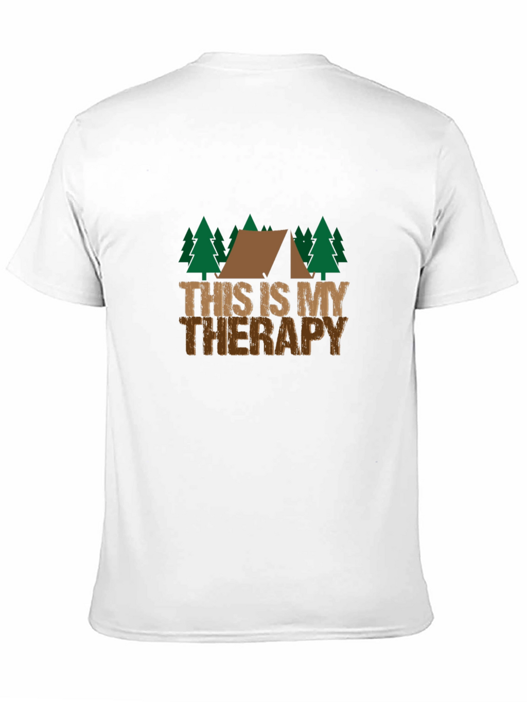 Camping Therapy T-Shirt - Outdoor Adventure Tee