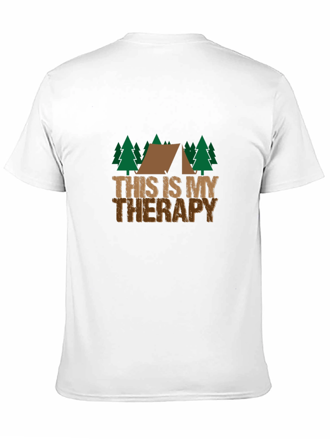 Camping Therapy T-Shirt - Outdoor Adventure Tee