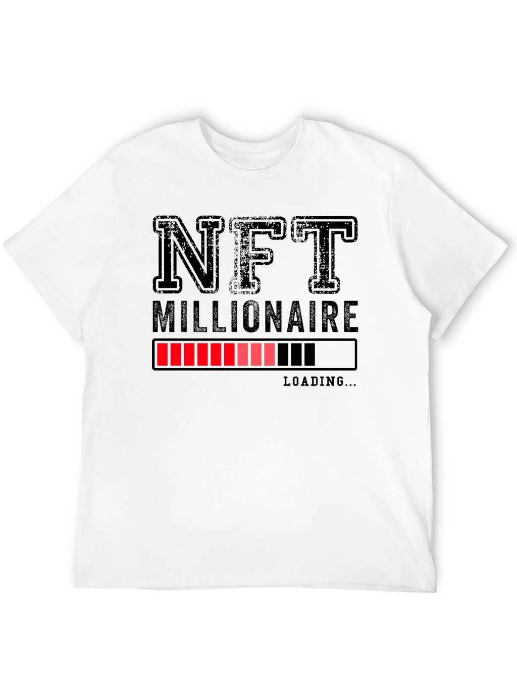 NFT Millionaire Loading Bar Graphic Tee