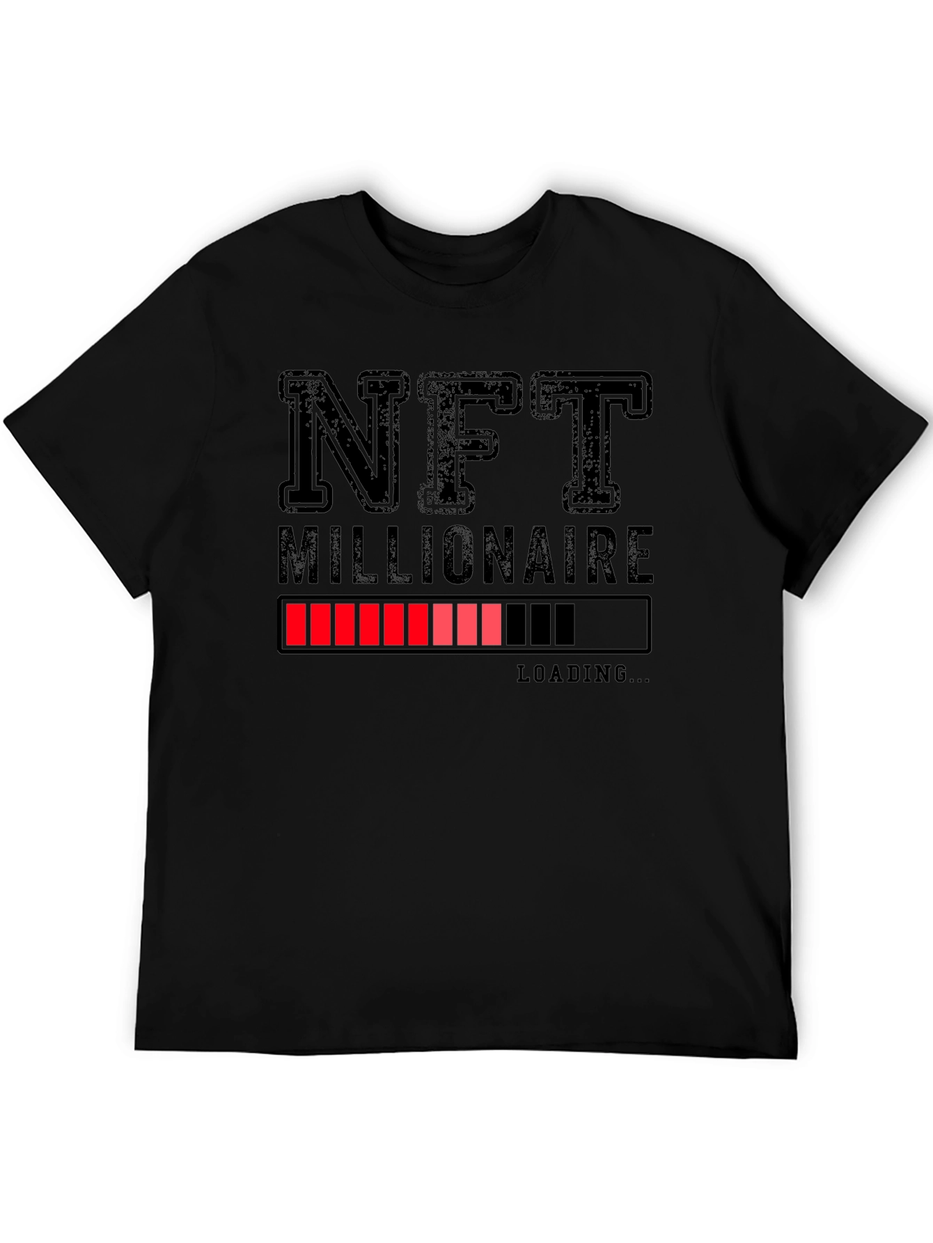 NFT Millionaire Loading Bar Graphic Tee
