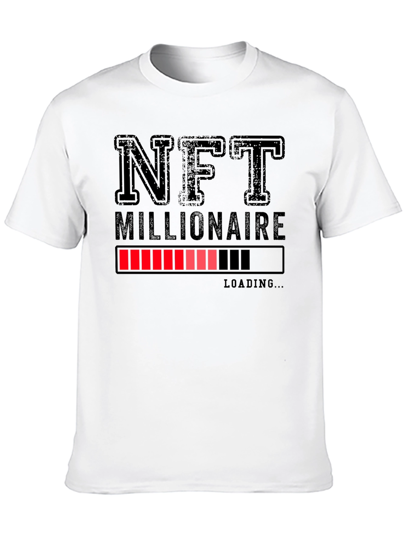 NFT Millionaire Loading Bar Graphic Tee