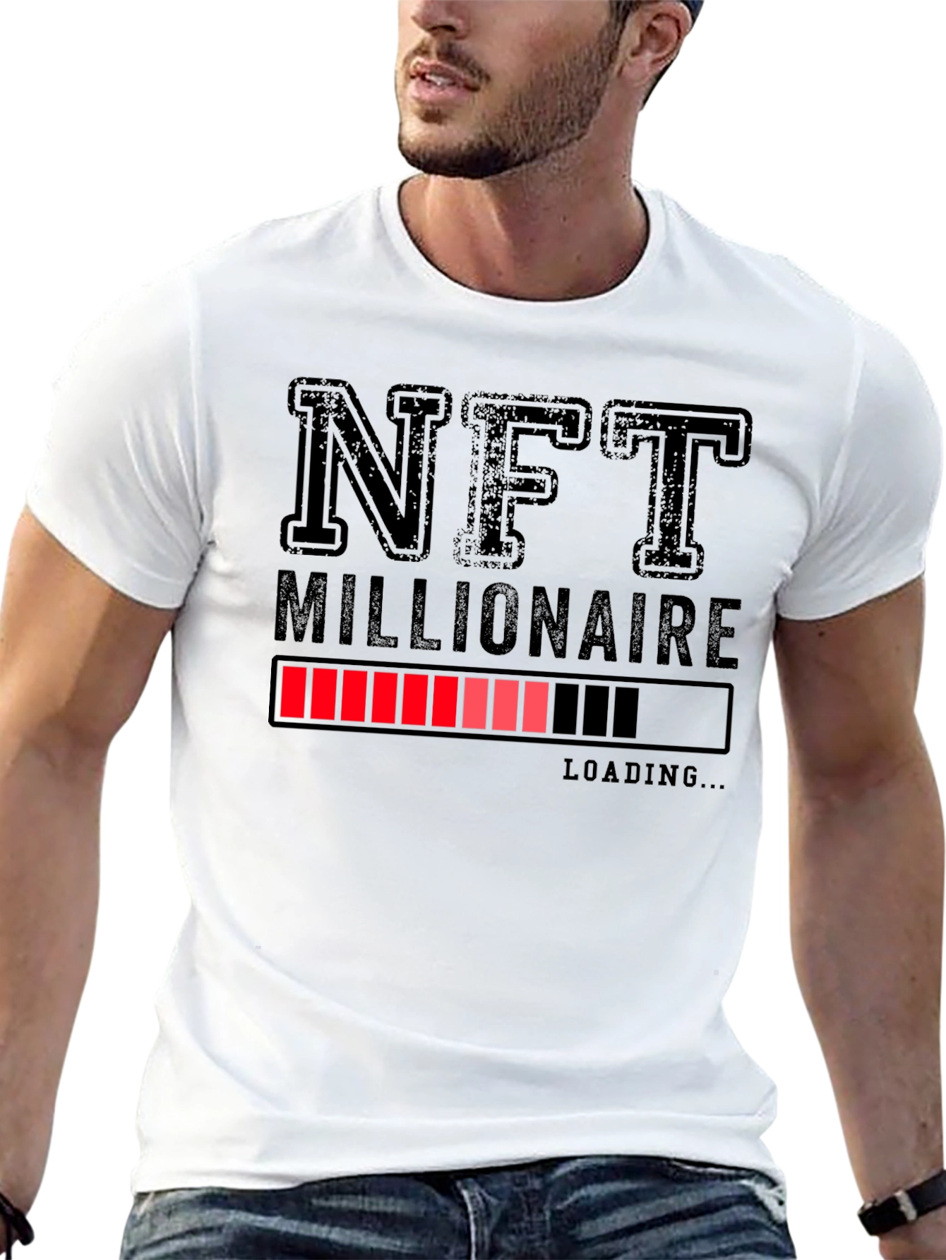 NFT Millionaire Loading Bar Graphic Tee