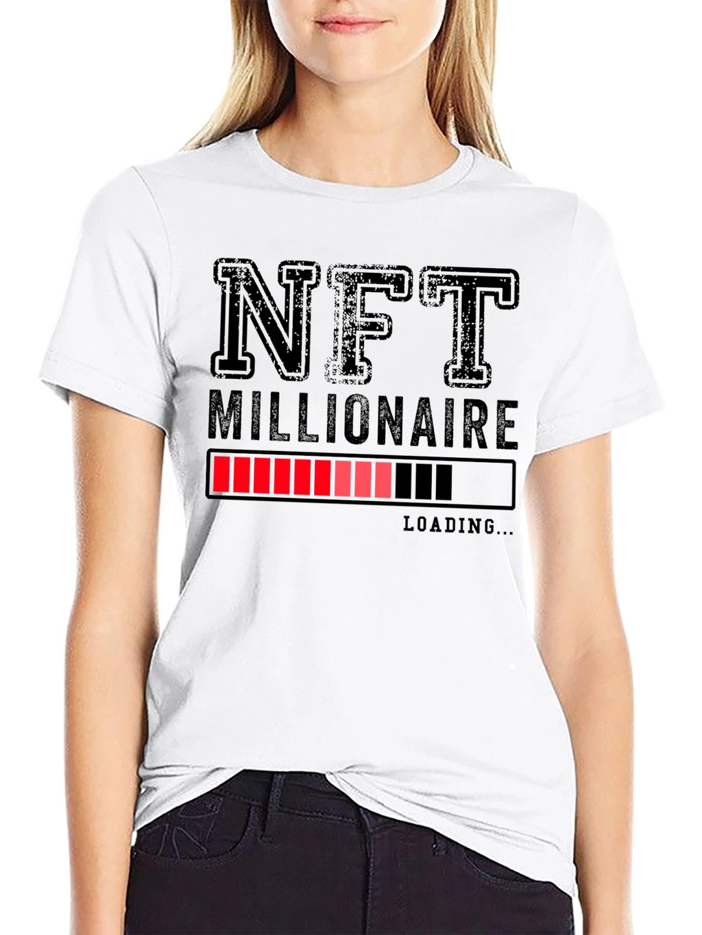 NFT Millionaire Loading Bar Graphic Tee