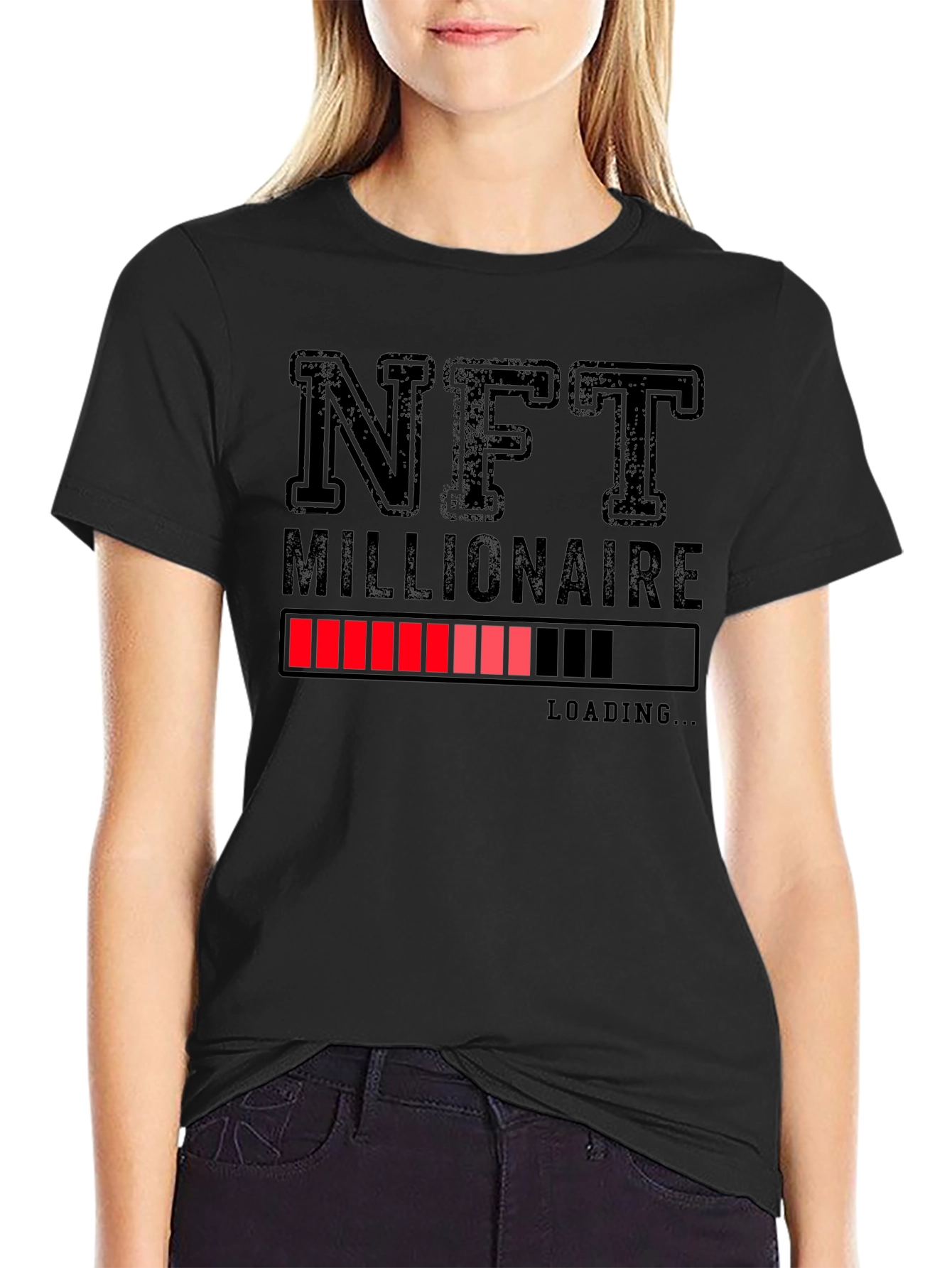 NFT Millionaire Loading Bar Graphic Tee