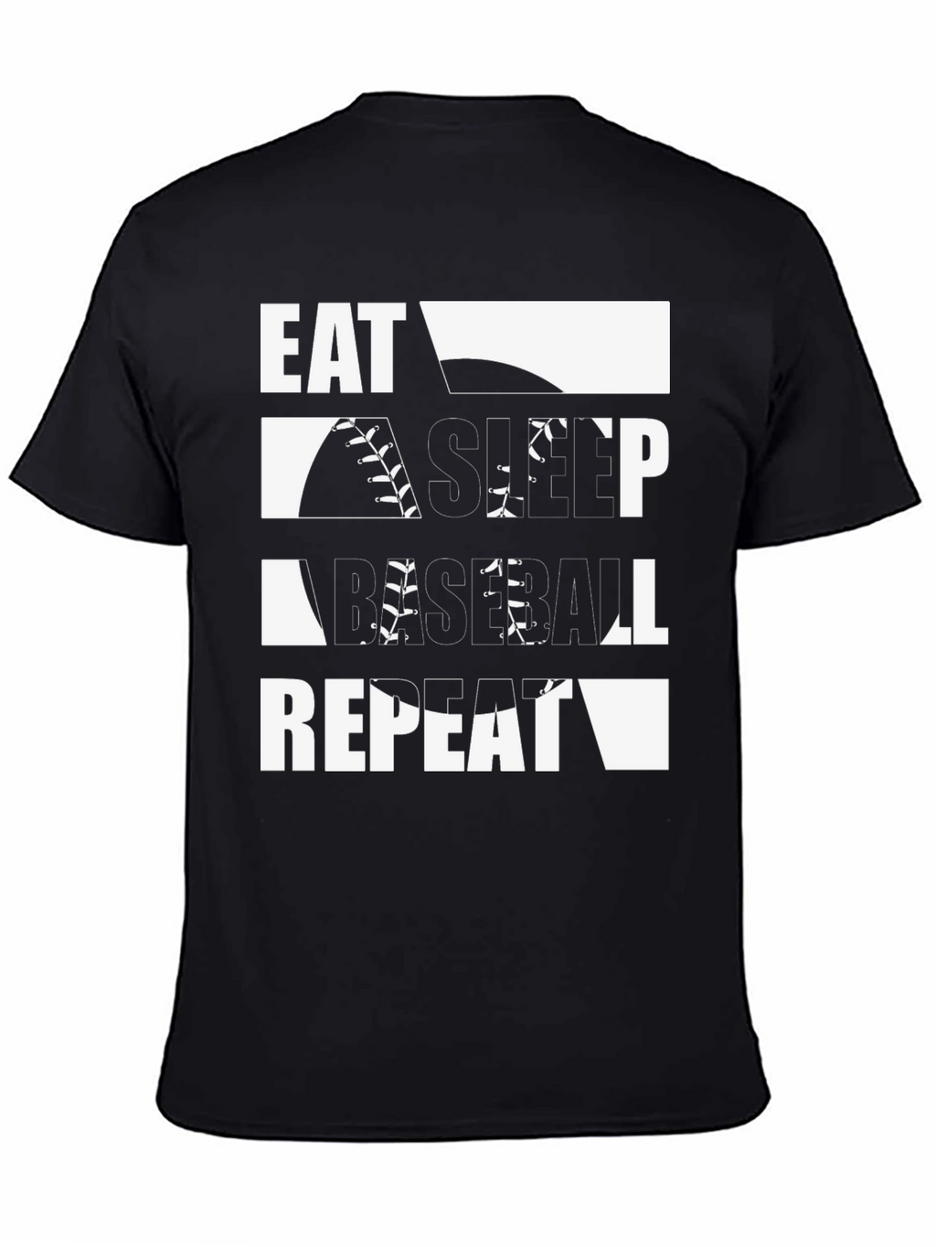 Eat Sleep Baseball Repeat T-Shirt