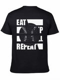 Eat Sleep Baseball Repeat T-Shirt