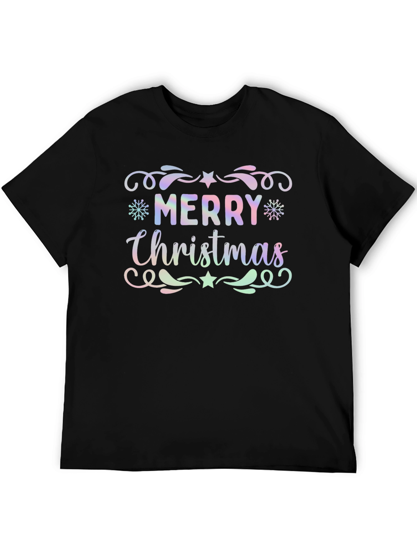 Merry Christmas Graphic Tee - Festive Holiday Shirt