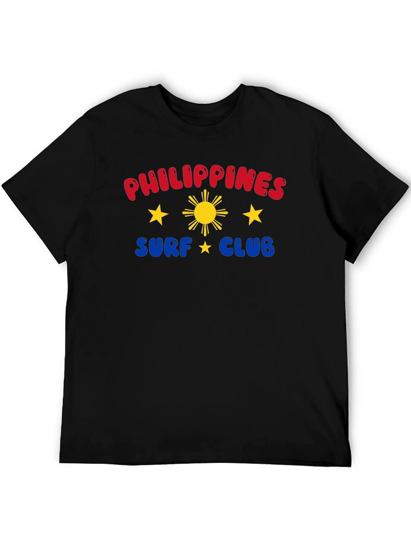 Philippines Surf Club Graphic Tee - Black
