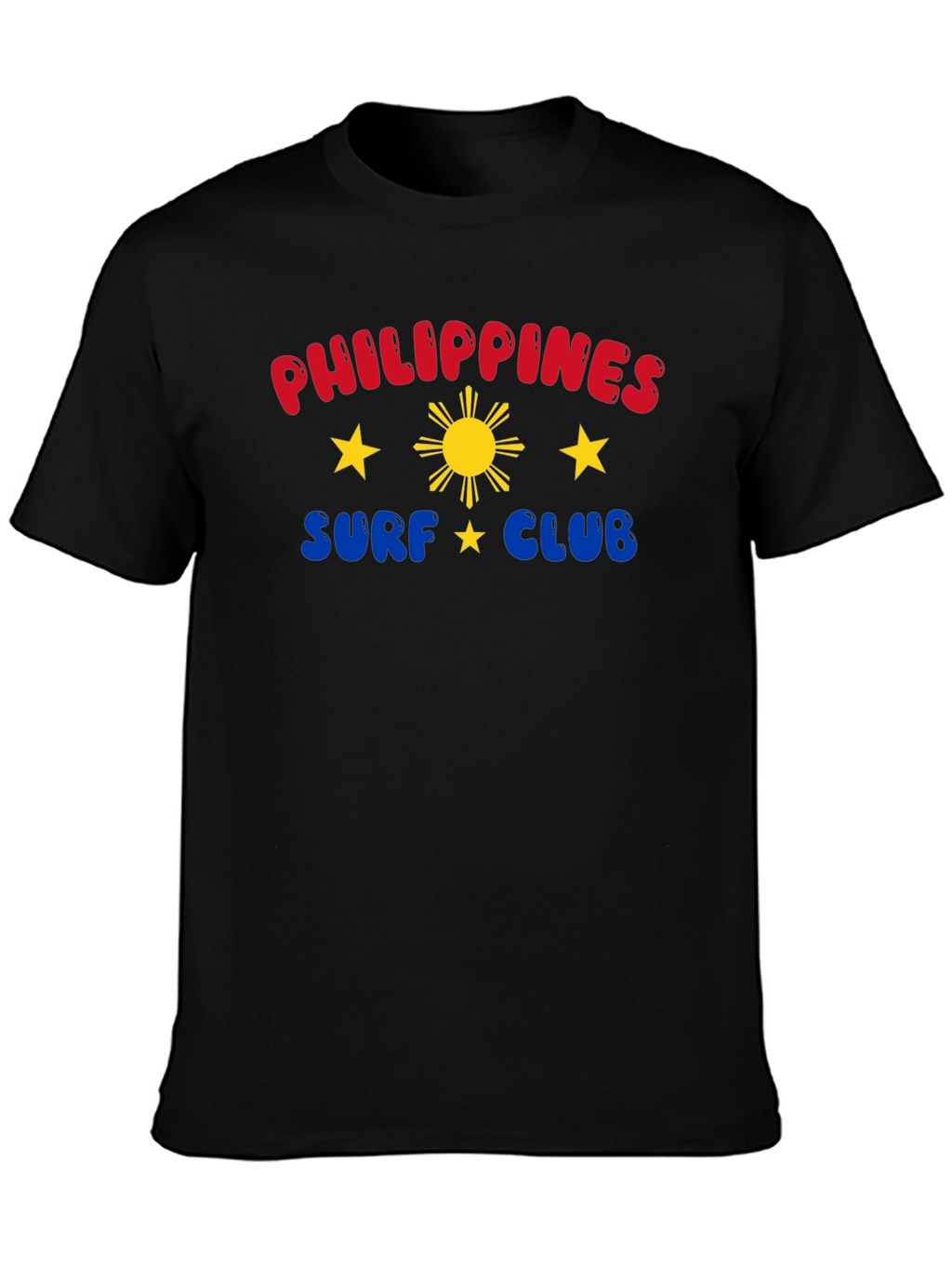Philippines Surf Club Graphic Tee - Black