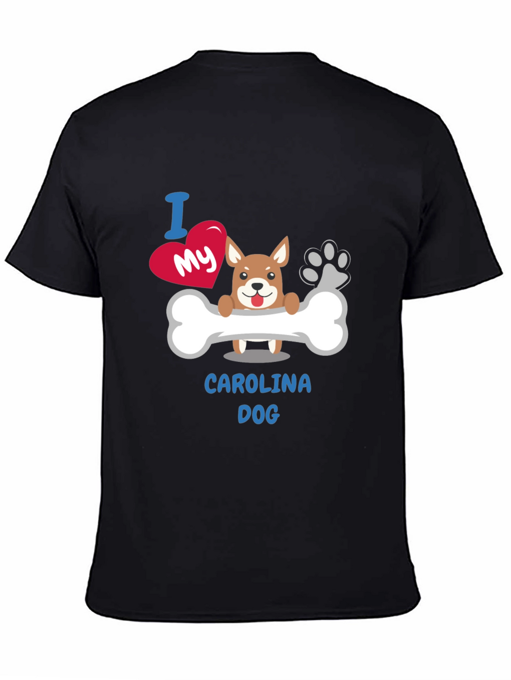 I Love My Carolina Dog T-Shirt