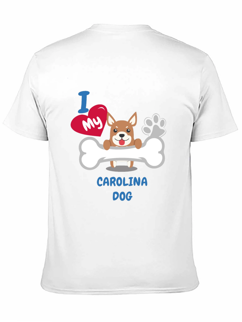 I Love My Carolina Dog T-Shirt
